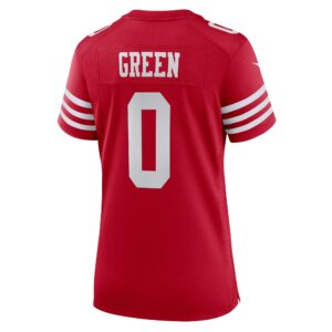 Renardo Green San Francisco 49ers Nike Women's  Game Jersey -  Scarlet photo 3 topcoolteez