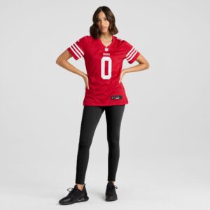 Renardo Green San Francisco 49ers Nike Women's  Game Jersey -  Scarlet photo 4 topcoolteez
