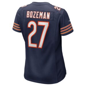 Swayze Bozeman Chicago Bears Nike Women's Team Game Jersey -  Navy photo 3 topcoolteez