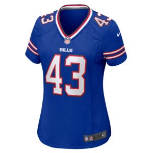 Terrel Bernard Buffalo Bills Nike Women's Game Player Jersey - Royal photo 2 topcoolteez