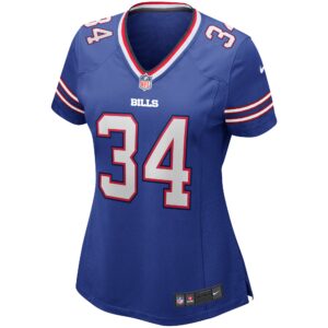 Thurman Thomas Buffalo Bills Nike Women's Game Retired Player Jersey - Royal photo 2 topcoolteez