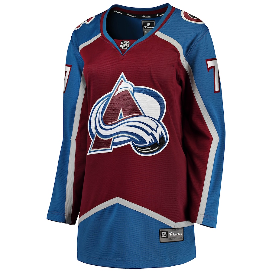 Devon Toews Colorado Avalanche Fanatics Women's Home Breakaway Player Jersey - Burgundy photo 2 topcoolteez