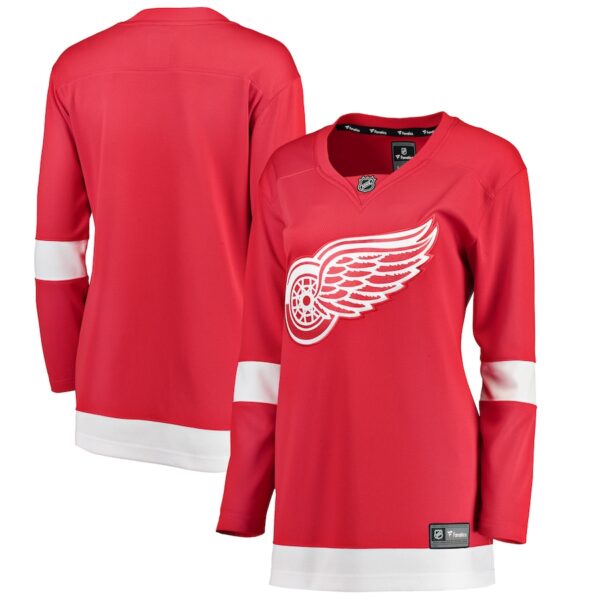 Detroit Red Wings Fanatics Women's Breakaway Home Jersey - Red photo 1 topcoolteez