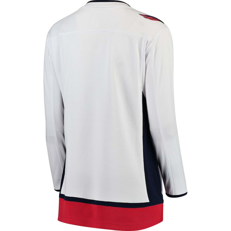 Washington Capitals Fanatics Women's Away Breakaway Jersey - White photo 3 topcoolteez