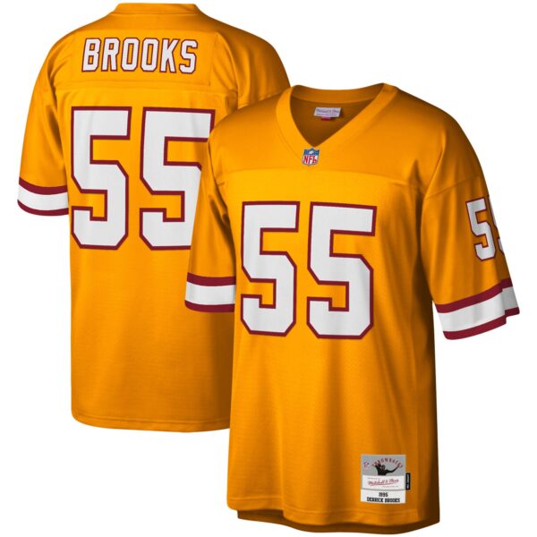 Derrick Brooks Tampa Bay Buccaneers Mitchell & Ness Youth 1995 Retired Player Legacy Jersey - Orange photo 1 topcoolteez