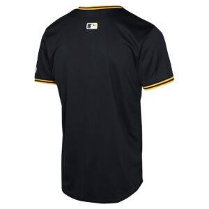 Pittsburgh Pirates Nike Youth Alternate Limited Jersey - Black photo 3 topcoolteez