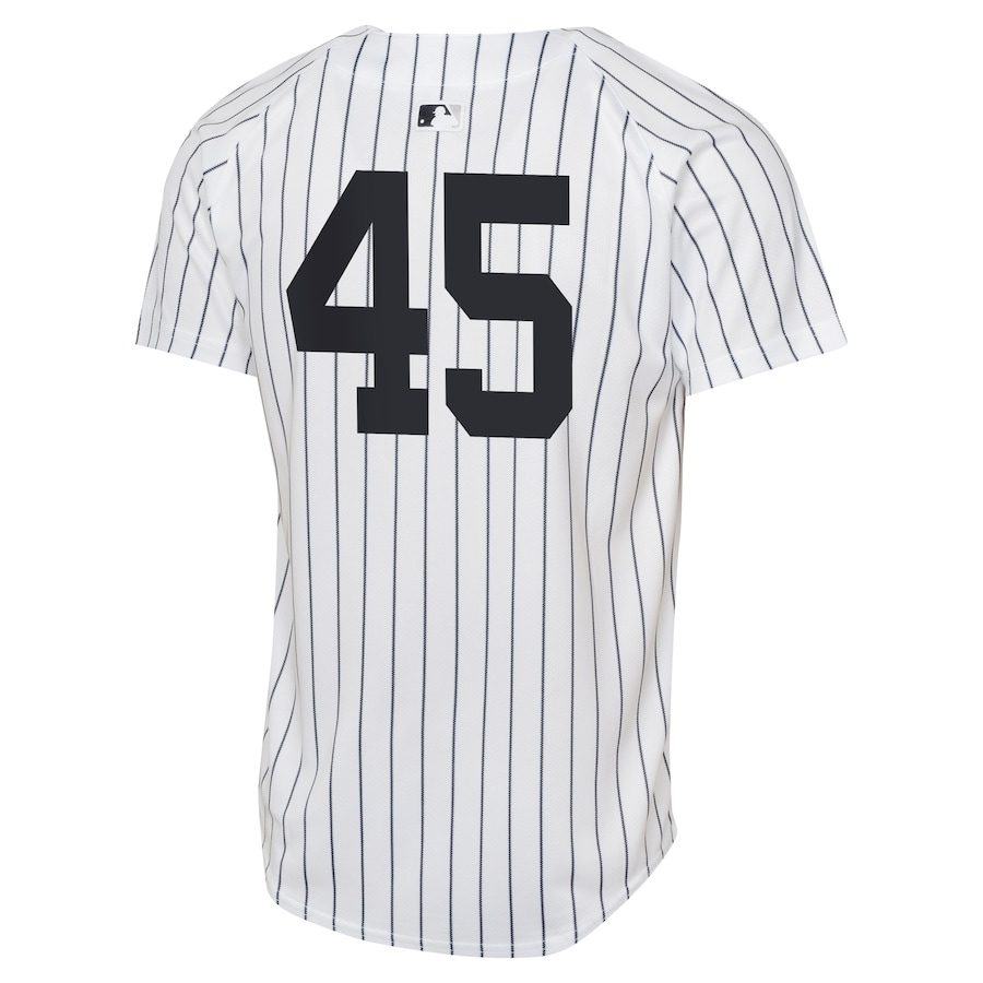 Gerrit Cole New York Yankees Nike Youth Home Limited Jersey – White photo 3 topcoolteez