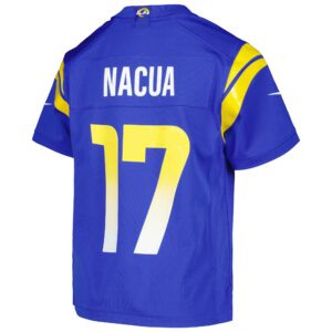Puka Nacua Los Angeles Rams Nike Youth Game Jersey - Royal photo 3 topcoolteez